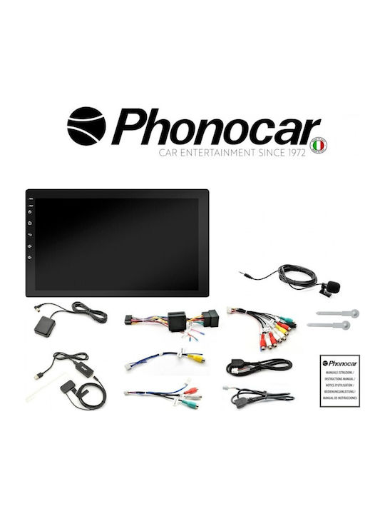 Phonocar Ηχοσύστημα Αυτοκινήτου 2011-2016 (Bluetooth/USB/WiFi/GPS/Apple-Carplay/Android-Auto) με Οθόνη Αφής 10.1"