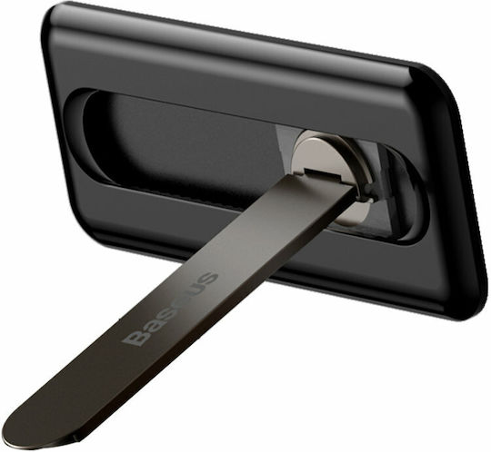Baseus Foldable Bracket For Phone Suport de birou pentru telefon mobil în culoarea Negru