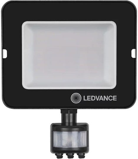 Ledvance Στεγανός Προβολέας LED 50W Φυσικό Λευκό 4000K με Αισθητήρα Κίνησης IP65