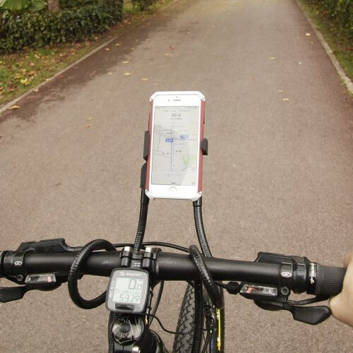 Lazy Hanging Mount Neck Holder for Mobile Phone in Black Colour