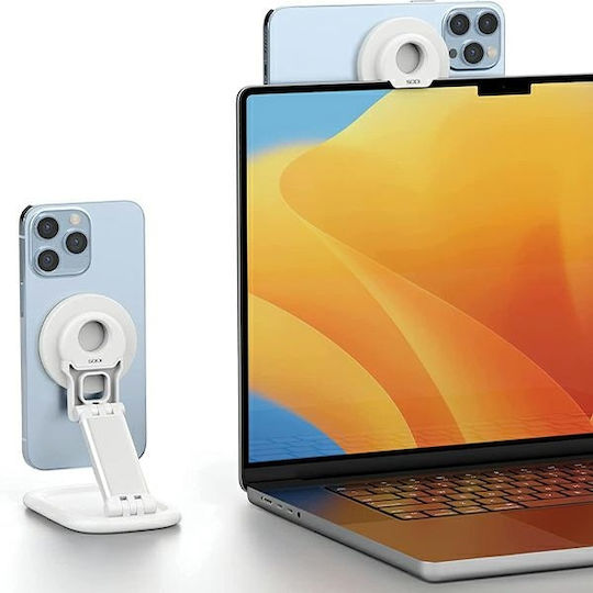 Sodi Bm-310 Suport de birou pentru telefon mobil în culoarea Alb