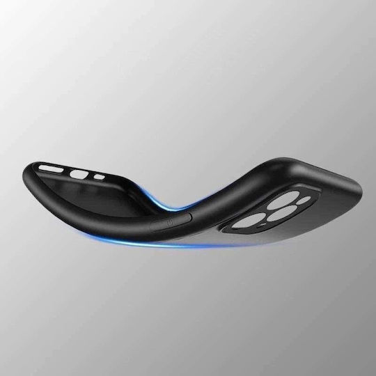 Wozinsky Soft Задна корица Пластмаса Черен (Galaxy S24 FE)