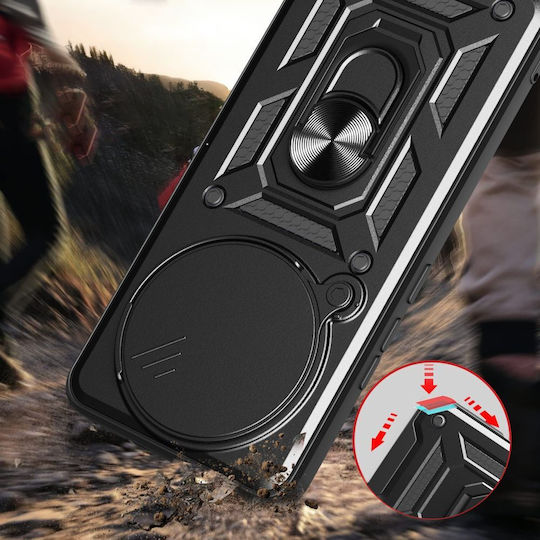 Techsuit Shield Back Cover Σιλικόνης / Πλαστικό Μαύρο (Xiaomi Poco F7 Pro - Techsuit)