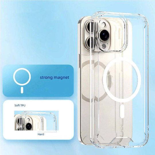 Wozinsky Clear Corner Back Cover Silicone Transparent (Galaxy S24 FE)