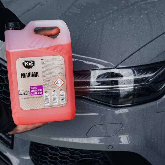 K2 Течен За защита Течен восък за полиране и изсушаване за Body Maxima Super-Efficient Hydro Wax 5л
