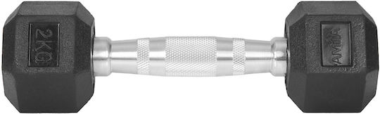 AMILA Βαράκι Εξάγωνο Λαστιχένιο 1 x 37.5kg