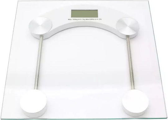 Glas Digital Badezimmerwaage in Transparent Farbe