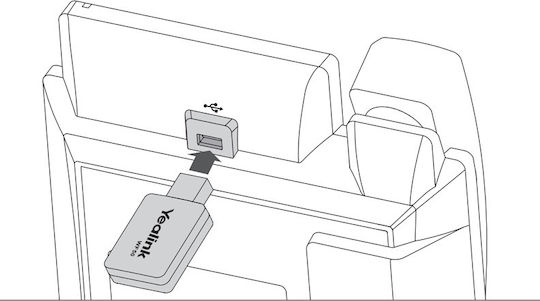 Yealink WF50 Адаптер Двулентов Wi-Fi USB донгъл