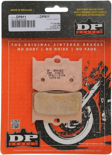 DP Brakes Τακάκια Μοτοσυκλέτας Πίσω