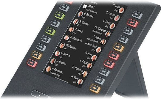 VoIP-Zubehör Auerswald Comfortel D-xt20i Tastenerweiterung Schwarz