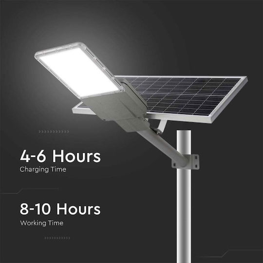 V-TAC Street Solar Light 40W 2500lm Natural White 4000K with Remote Control IP65 20cmx53cmcm