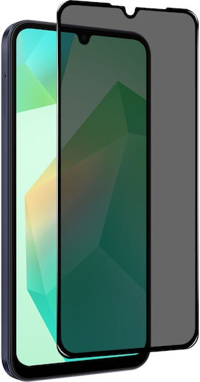 Anti-Spion Privatsphäre Vollkleber Panzerglas Samsung Galaxy A26 5G Schwarz