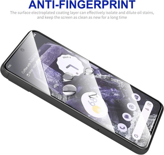Enkay Full Glue Full Face Tempered Glass Μαύρο (Google Pixel 8)