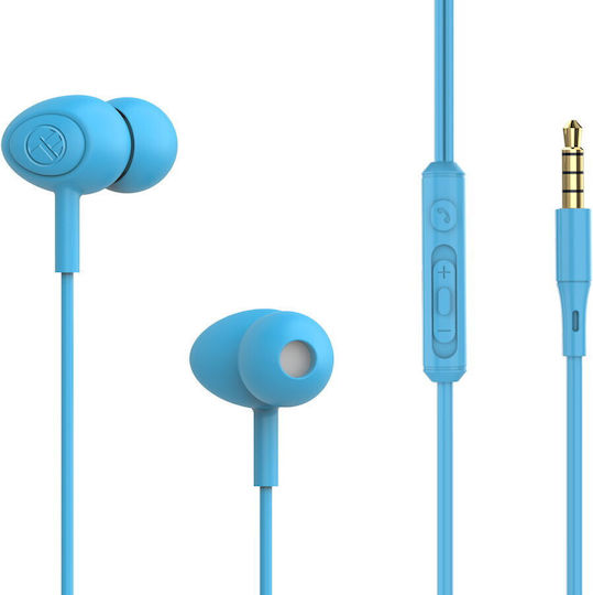 Tellur TLL162311 In-ear Handsfree Ακουστικά με Βύσμα 3.5mm Μπλε