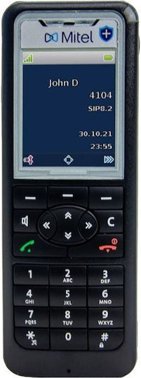 Mitel Ασύρματο Τηλέφωνο IP Μαύρο