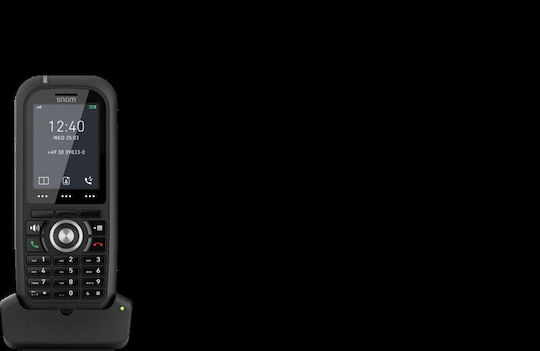 Snom M80 DECT Ασύρματο Τηλέφωνο IP Μαύρο