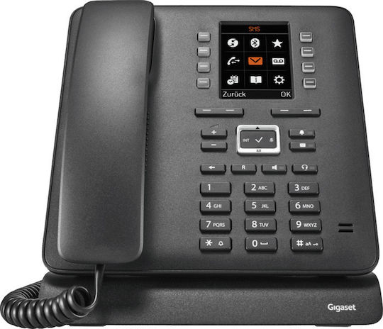 Gigaset T480HX С кабел Телефон IP Черен