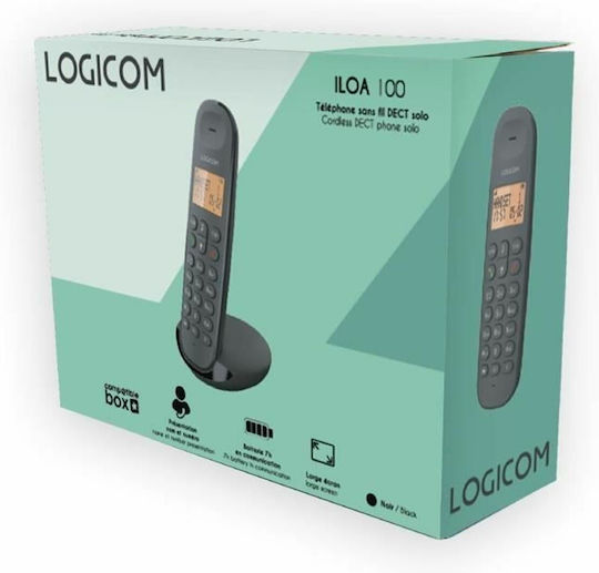 Telefon fără fir Logicom Iloa 150 Solo Gri S71001469