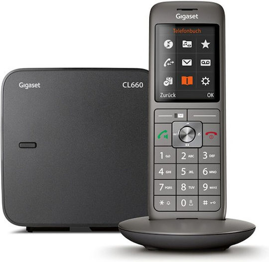 Gigaset CL660A Duo Cordless Phone Gray