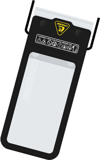 CressiSub Jimmy Waterproof Phone Case Αδιάβροχη Θήκη έως 7" Μαύρο NW200150