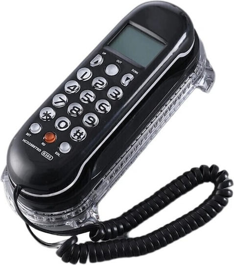 Leboss B365 Kabelgebundenes Telefon Gondel Schwarz 003652_b