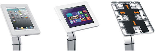 Maclean Energy MC-645 Βάση Tablet Δαπέδου έως 9.7" σε Μαύρο χρώμα