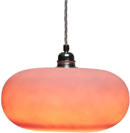 Ebb & Flow Hängelampe Weiß mit Fassung E27 29x29cm.