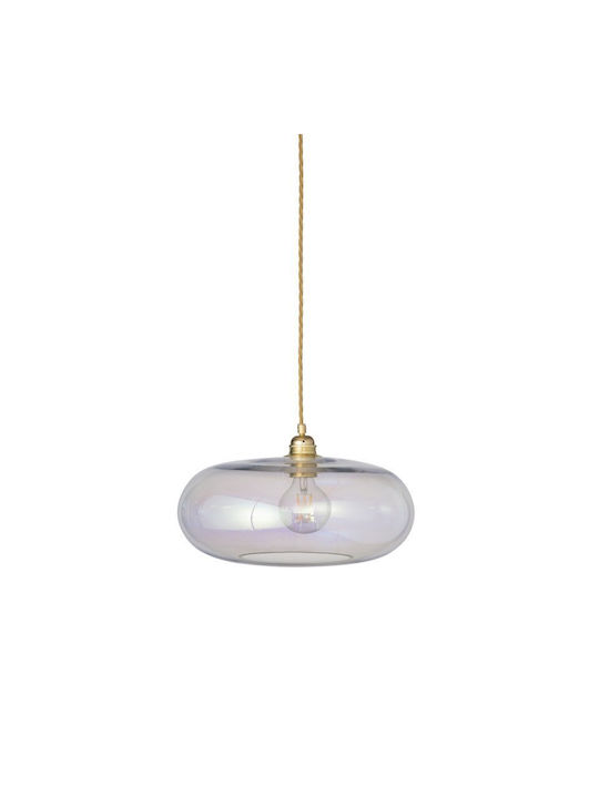 Ebb & Flow Pendant Light Brown with Socket E27 36x36cm