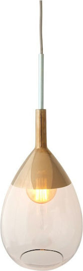 Ebb & Flow Pendant Light Blue with Socket E27 22x22cm