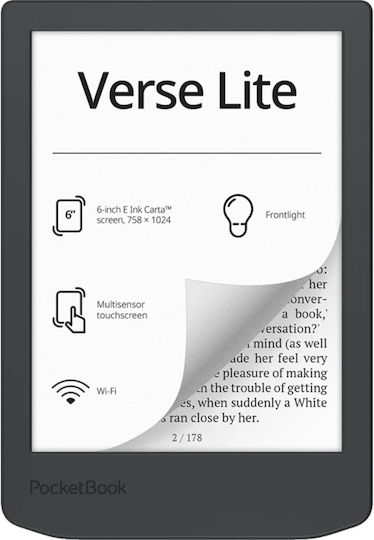Pocketbook Verse Lite 6" (8GB) Gray