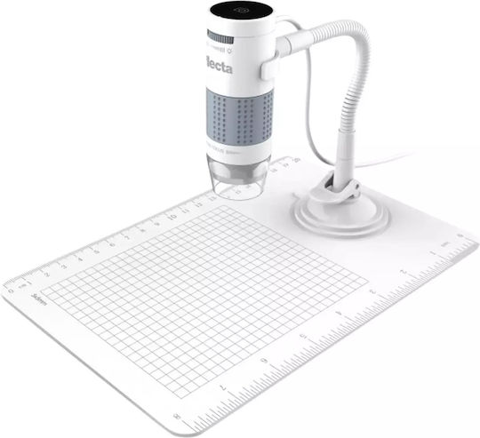 Reflecta DigiMicroscope Flex Φακός Κάμερας ​Κινητών Μικροσκόπιο 250x σε Λευκό χρώμα