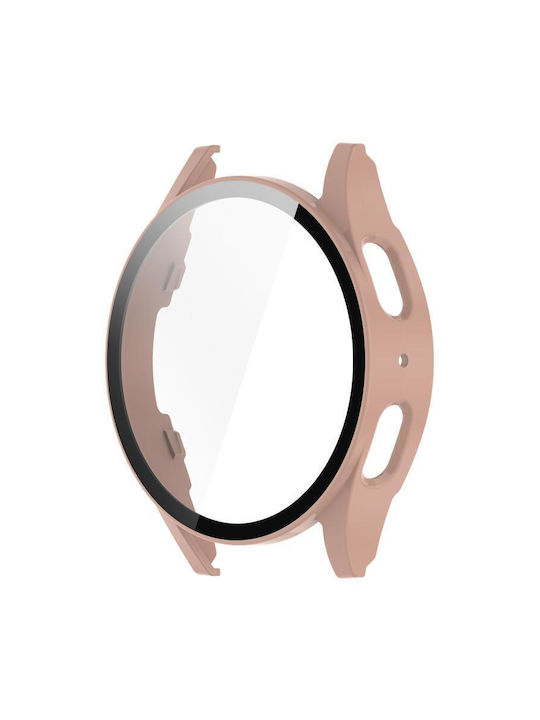 Plastic Case with Glass in Pink color for Samsung Galaxy Watch Ultra 47mm