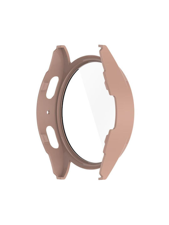 Plastic Case with Glass in Pink color for Samsung Galaxy Watch Ultra 47mm
