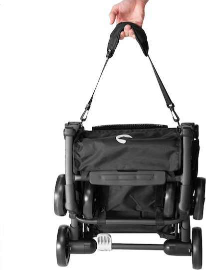 Kidnort Snopertel Kinderwagen Geeignet für Neugeborene Grey