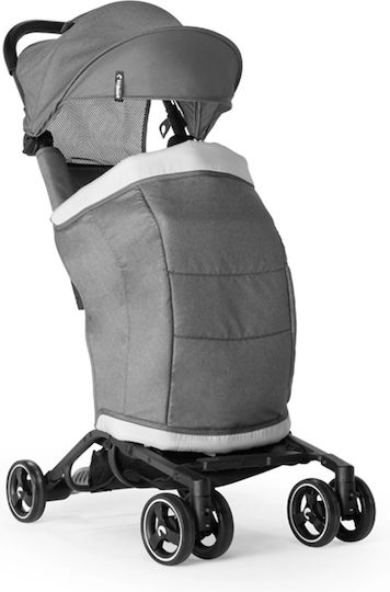 Kidnort Snopertel Kinderwagen Geeignet für Neugeborene Grey