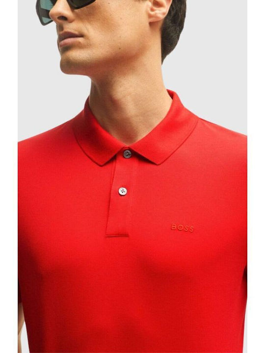 Pallas Polo Μπλούζα Κοντομάνικη Bright Red