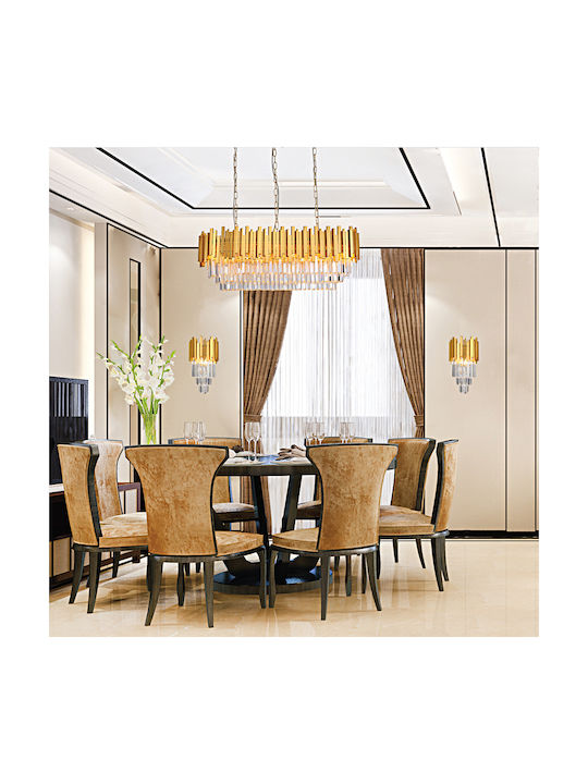 Inlight 43035 Lamp Wall Gold 35x23cm Inlight 43035 Lamp Wall Gold 35x23cm