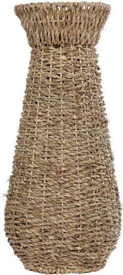 GloboStar Artificial Garden Panama Κασπώ Ξύλινο Μπεζ 20x20x40εκ.