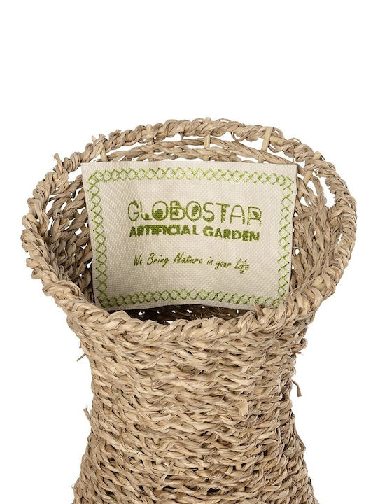 GloboStar Artificial Garden California Саксия Дърво Бежов 20x20x43εκ.