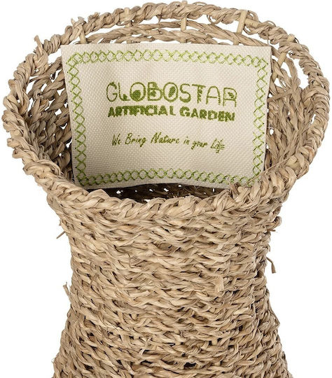 GloboStar Artificial Garden California Κασπώ Ξύλινο Μπεζ 20x20x43εκ.