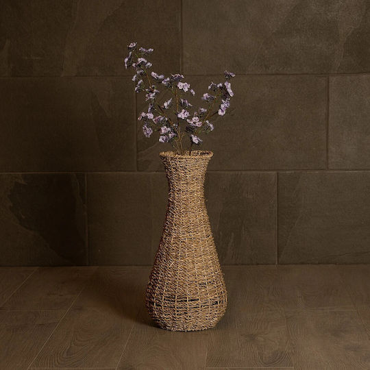 GloboStar Artificial Garden California Κασπώ Ξύλινο Μπεζ 20x20x43εκ.