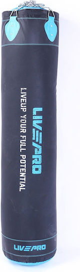 Live Pro Punching Bag 45kg 150cm Black