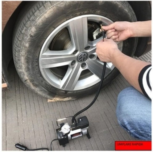 Τρόμπα Αυτοκινήτου με Καλώδιο Αναπτήρα 12V