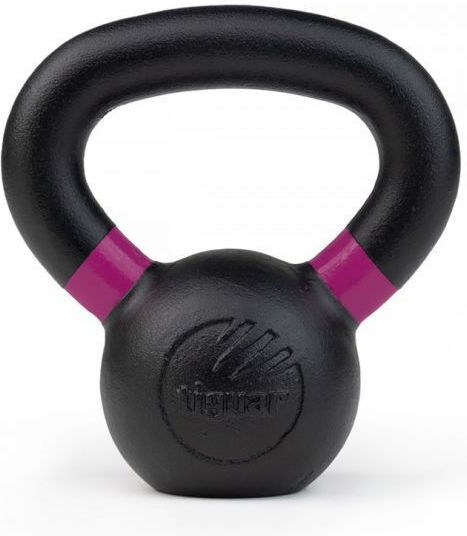 Tiguar Raw V2 Kettlebell din Fontă 4kg Negru