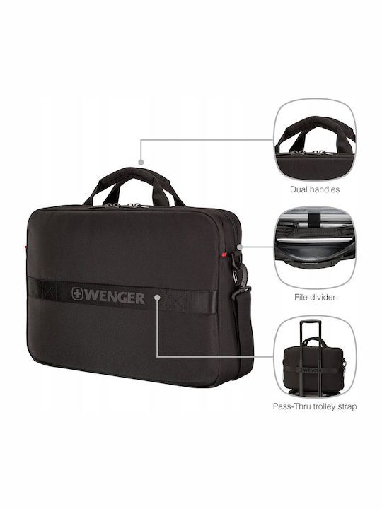 Wenger Tasche für Laptop 16" in Schwarz Farbe 653300