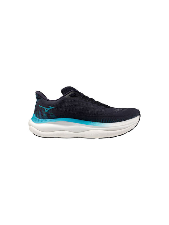 Wave Sky Sport Shoes Running Blue Color