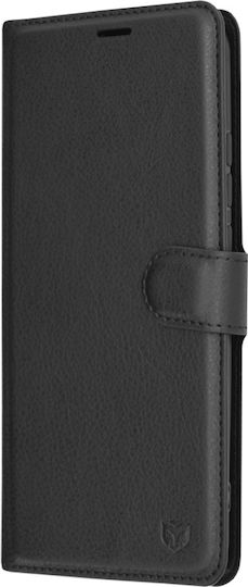 Book Δερμάτινο Μαύρο (Redmi 9C)