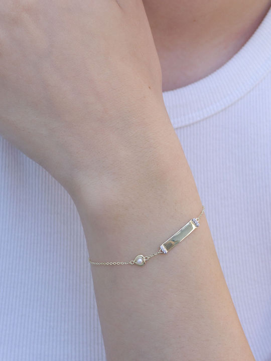 Gold 9K ID Bracelet