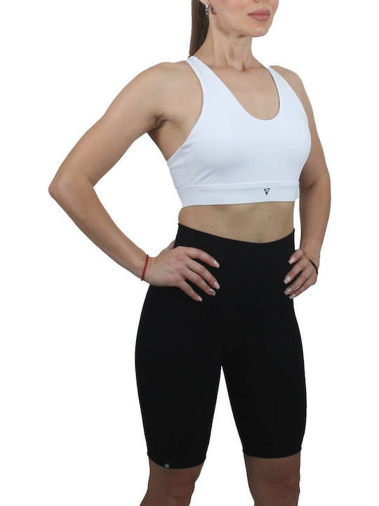 Women's Sports Bra without Padding White