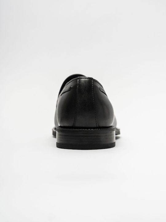 Men's Leather Loafers Black